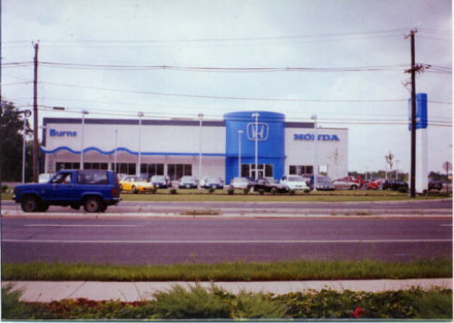 Car Dealership Burns Honda Route 73, Evesham Township Burlington, New Jersey